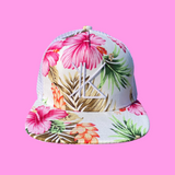 Kids Hawaiian Keʻokeʻo 'Akala Mesh Snapback