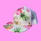 Kids Hawaiian Keʻokeʻo 'Akala Mesh Snapback