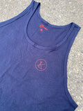 Men's LXK Logo Tank Top - Navy Blue