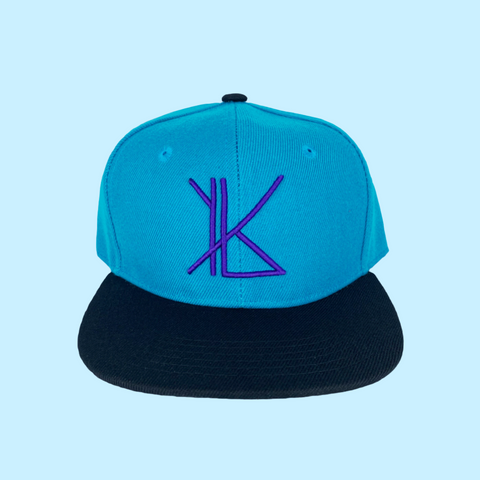 Kids Turquoise Cotinga Snapback