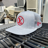 Shorty Flat Brim Trucker Hat