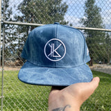 Faux Denim Snapback