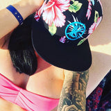 Hawaiian Floral Ele'ele Snapback