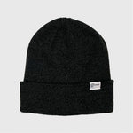 Cuffed Up Heather Charcoal Toque - White Label