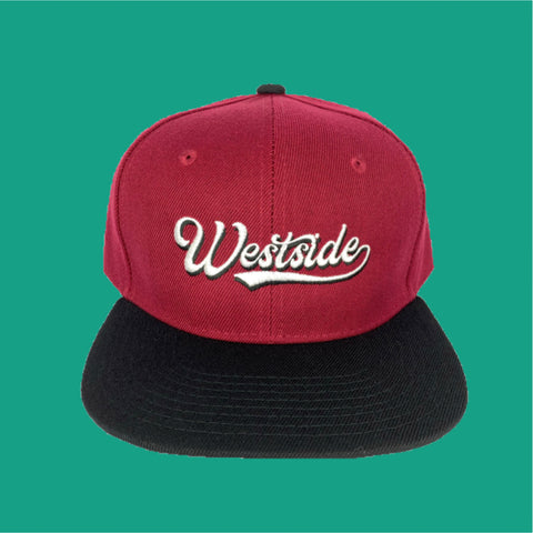 Westside Team Hat - Burgundy/Black