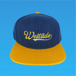 Westside Team Hat - Navy Blue/Golden Yellow