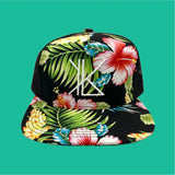 Hawaiian Eleʻele Mesh Snapback - White Logo
