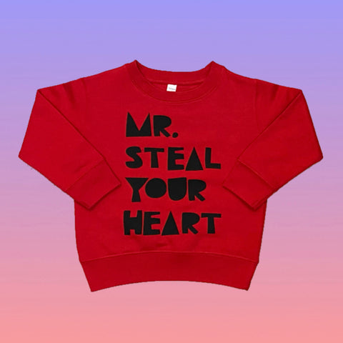 MSYH Toddler Crewneck Sweater [Red]