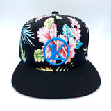 Hawaiian Floral Ele'ele Snapback
